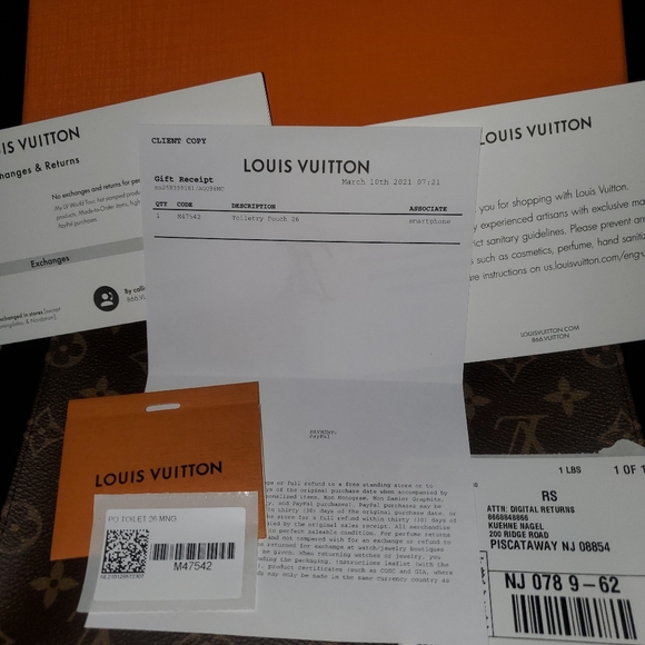 Authentic Brand New LV Toiletry 26 & 19. - Picture 4 of 9